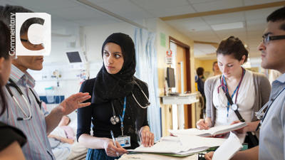 Medical training Commentary image