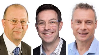 Peter Andrews Sandy Thomson Clive Lewis