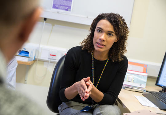 Consultation with doctor