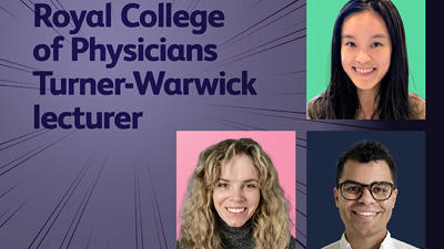 Turner Warwick Lecturer Award Winners 2025
