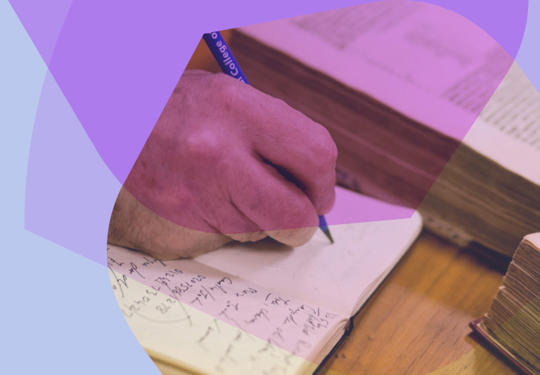 Hugh Rayner Writing To Patients